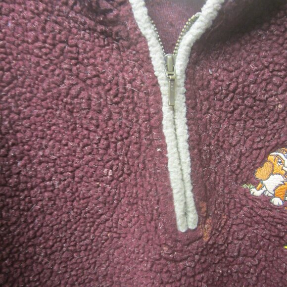 DISNEY LADY & THE TRAMP FLEECE, FALL THEME LARGE RN84167 - Picture 4 of 9